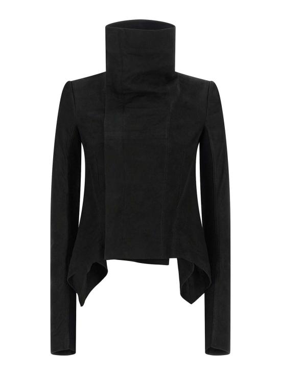  릭 오웬스 나스카 레더 바이커 재킷 RP02F5743LBS09 BLACK