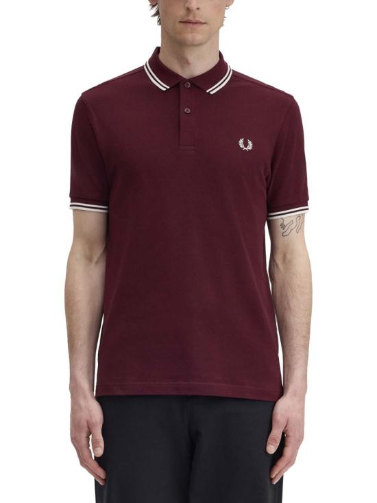 26SS 프레드페리 셔츠 FPM3600P57597 DARK RED - FRED PERRY