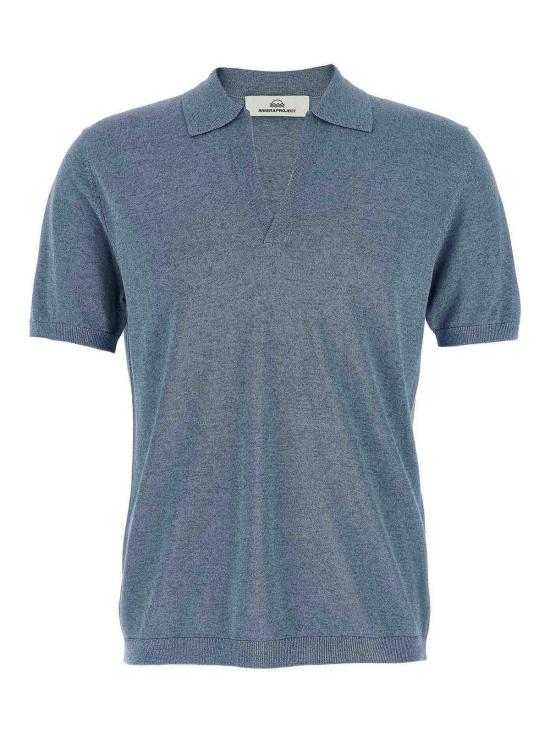 26SS 리비아 프로젝트 폴로 티셔츠 PR54123ME21 Light Blue