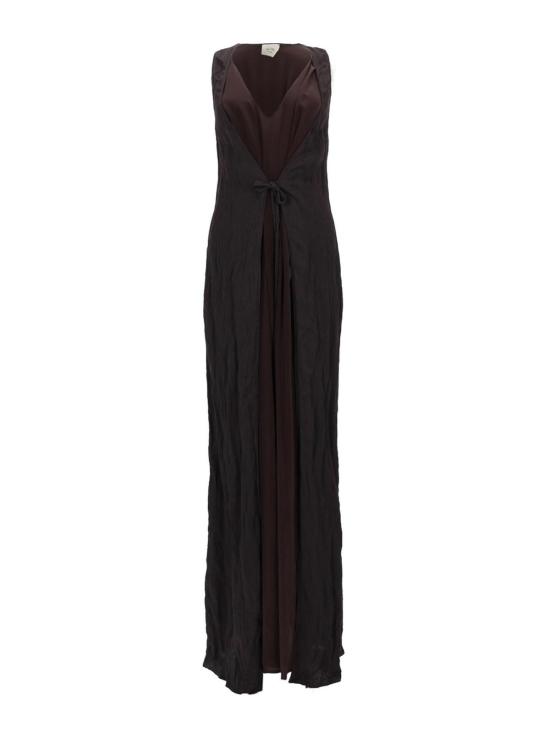 26SS 알리지 롱 원피스 116334P6204CHOCO Brown