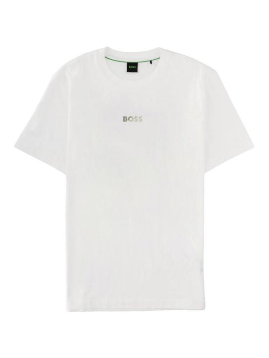 26SS 휴고보스 반팔 티셔츠 505573541027024E18 WHITE