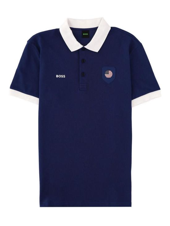 26SS 휴고보스 셔츠 505592631027857E18 BLUE