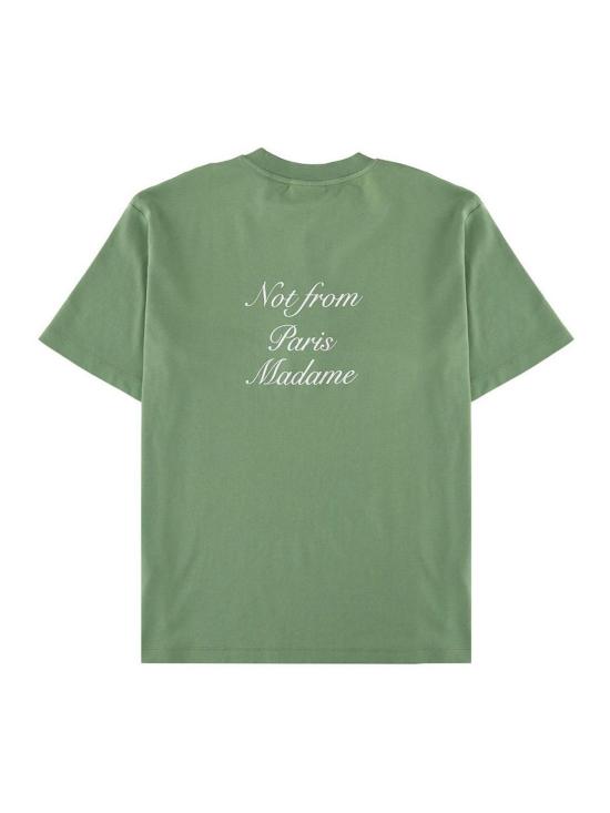 26SS 드롤드무슈 반팔 티셔츠 TS209CO002LIGHTGREEN - DROLE DE MONSIEUR