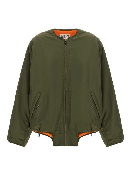 26FW MM6 메종마르지엘라 자켓 S52AM0364S53984728 GREEN