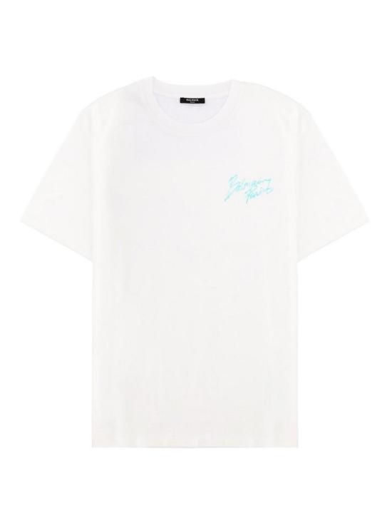 26SS 발망 반팔 티셔츠 GH1EG000BD40GXF WHITE
