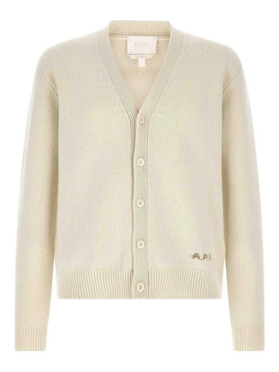 26FW 아페쎄 가디건 WOASWH22020AAD WHITE