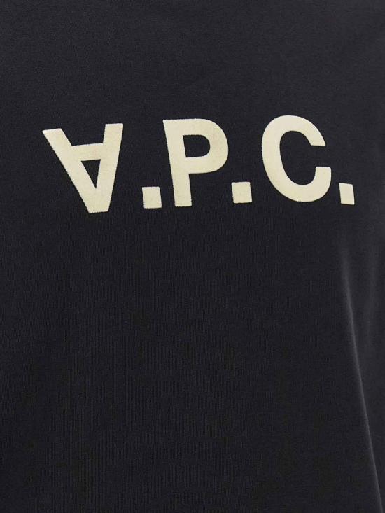 26FW 아페쎄 후드 티셔츠 COHBNM37012LPA BLACK - A.P.C.