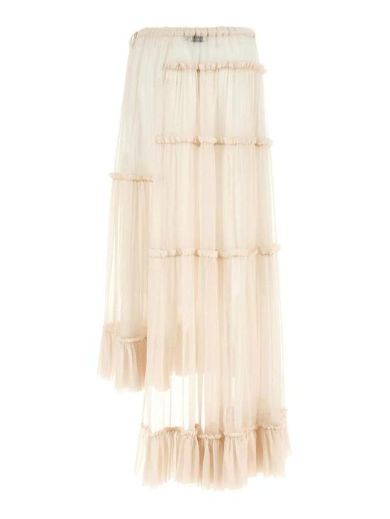 26SS 드리스 반 노튼 롱 스커트 261011E18 Beige - DRIES VAN NOTEN