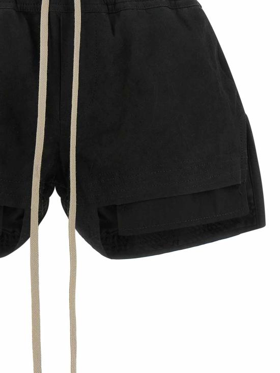  릭 오웬스 숏팬츠 RP02F5316LBS09 Black - RICK OWENS