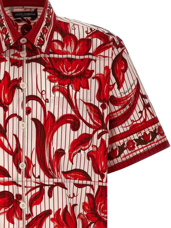 26FW 돌체앤가바나 셔츠 G5LG9THH5E3I63TN RED - DOLCE & GABBANA