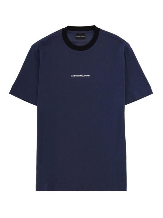 26SS 엠포리오 아르마니 반팔 티셔츠 EM005257AF13715UB130 BLUE