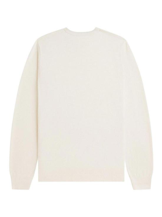26SS 프레드페리 스웨터 FPK130957560 WHITE - FRED PERRY