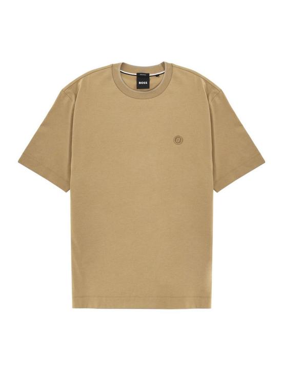 26SS 휴고보스 반팔 티셔츠 505590501027821E18 BEIGE