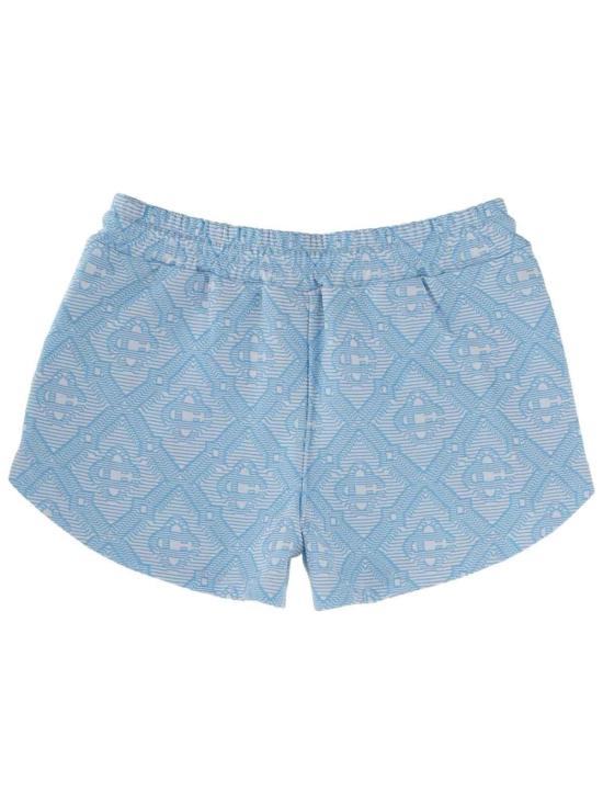 26SS 카사블랑카 숏팬츠 WSP26JTR33601PALEBLUEWHITE Light Blue - CASABLANCA