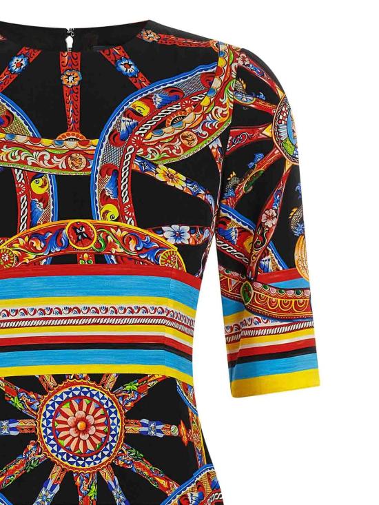 26FW 돌체앤가바나 미디 원피스 F6EAJTGDDTAS9000 Multicolour - DOLCE & GABBANA