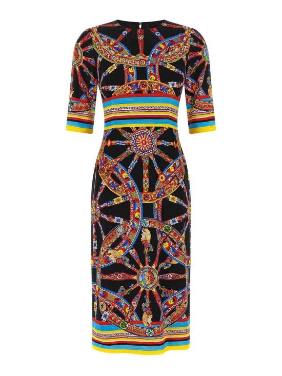 26FW 돌체앤가바나 미디 원피스 F6EAJTGDDTAS9000 Multicolour
