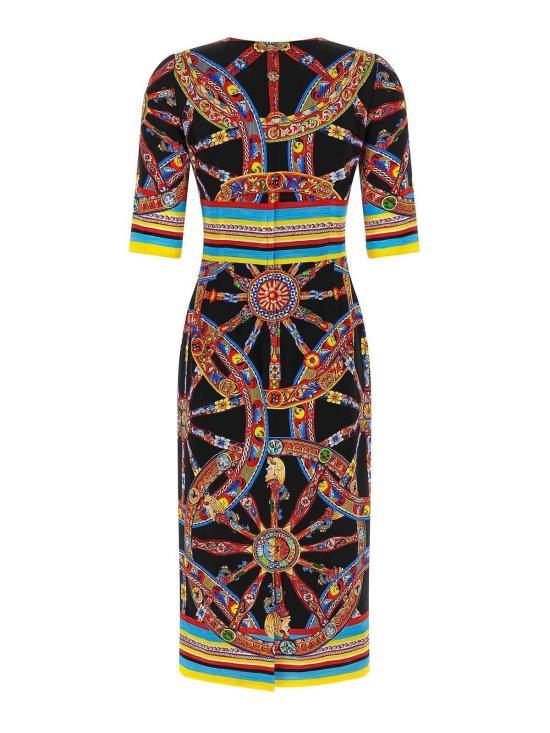 26FW 돌체앤가바나 미디 원피스 F6EAJTGDDTAS9000 Multicolour - DOLCE & GABBANA