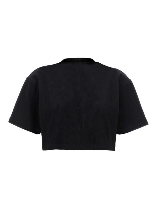  오프화이트 반팔 티셔츠 2FA00678TW003 BLACK - OFF WHITE