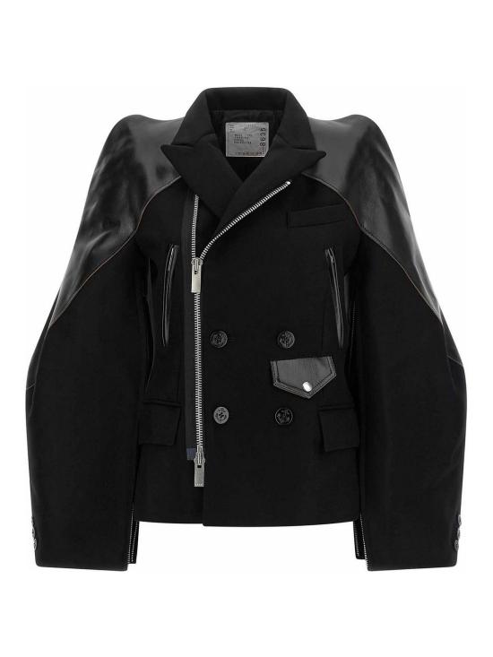 26FW 사카이 숏팬츠 2608635001 BLACK - SACAI