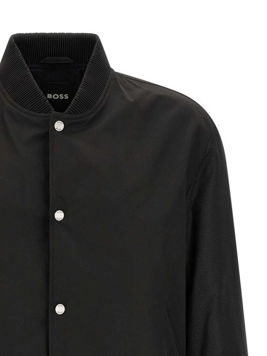 26FW 휴고보스 봄버 자켓 50564412001 Black - HUGO BOSS