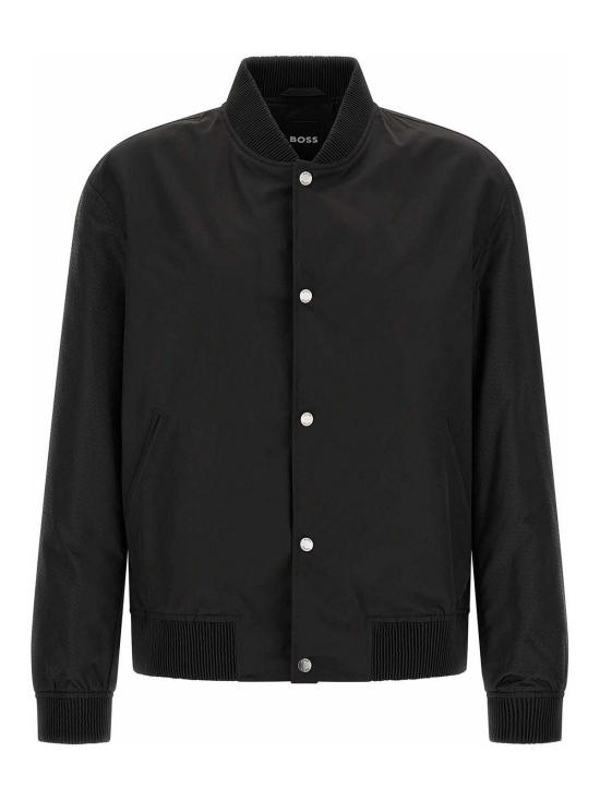 26FW 휴고보스 봄버 자켓 50564412001 Black