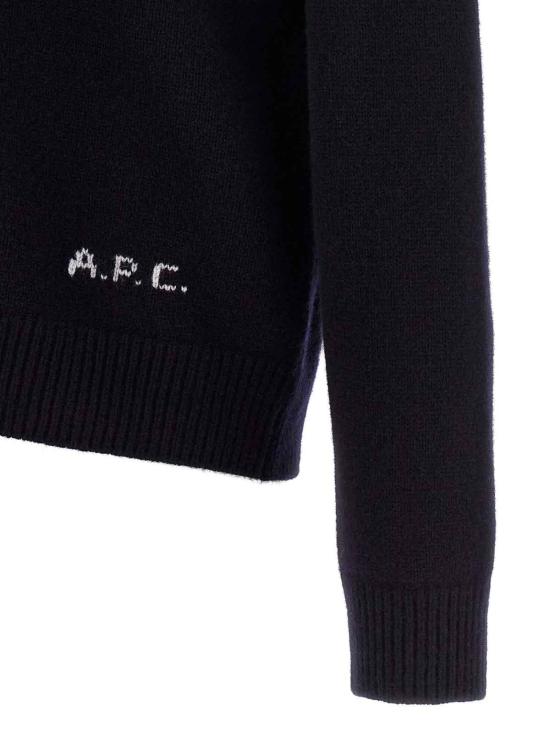 26FW 아페쎄 가디건 WOASWH22020IAK BLUE - A.P.C.