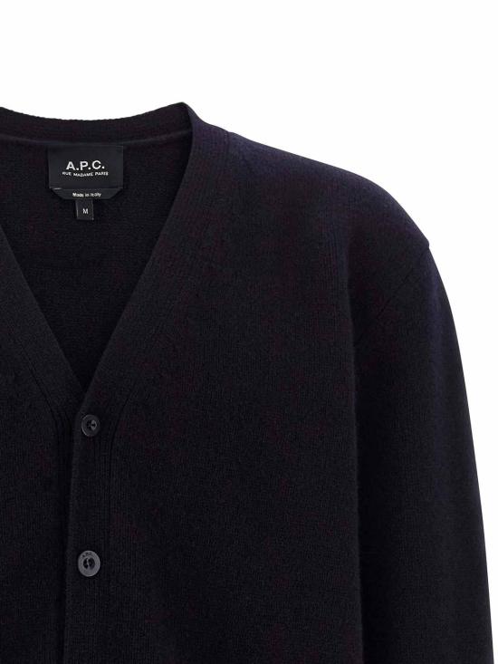 26FW 아페쎄 가디건 WOASWH22020IAK BLUE - A.P.C.