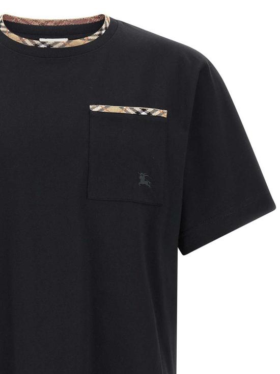 26FW 버버리 반팔 티셔츠 8127628 BLACK - BURBERRY