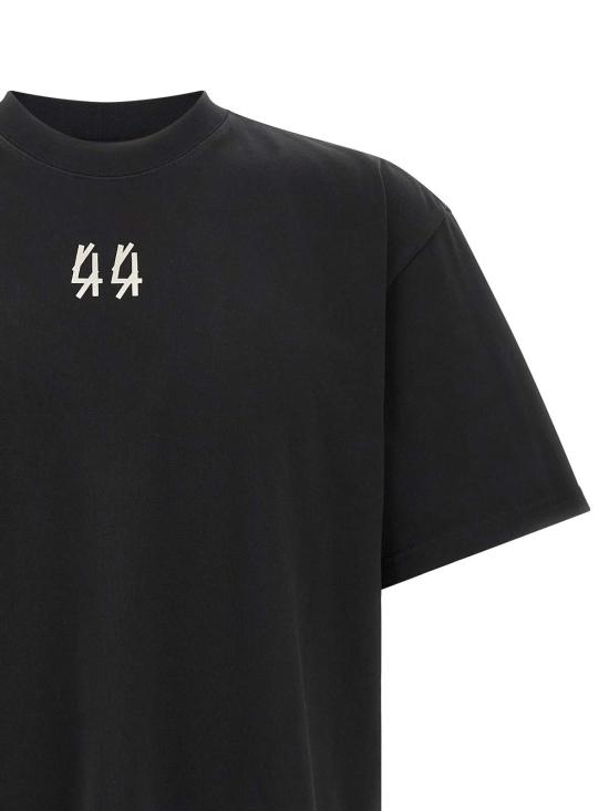 26FW 44레이블 반팔 티셔츠 B0030669FA706P807 BLACK - 44 LABEL