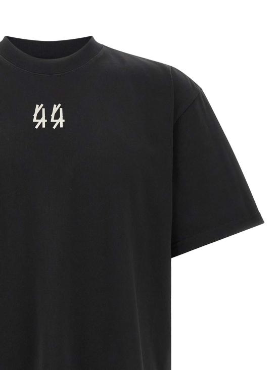 26FW 44레이블 반팔 티셔츠 B0030669FA706P805 BLACK - 44 LABEL