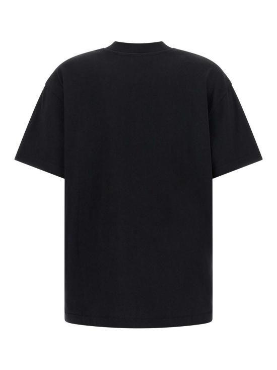 26FW 오프화이트 반팔 티셔츠 2FA00677TW003 BLACK - OFF WHITE