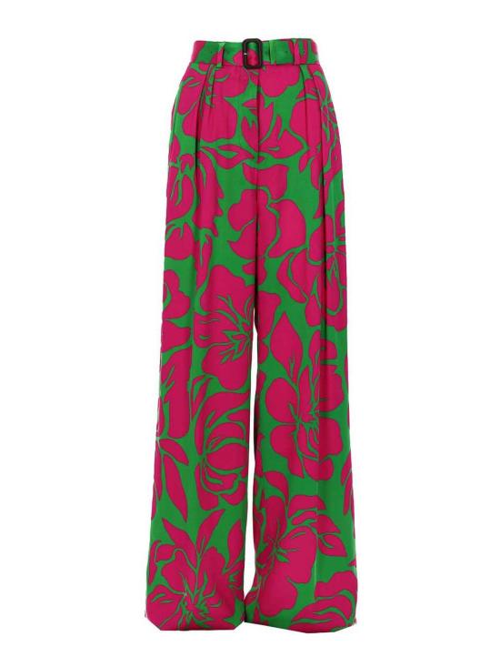 26SS 드리스 반 노튼 팔라초 팬츠 109213189604 Multicolour
