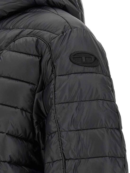 26FW 디젤 패딩 A219270DMBG9XX BLACK - DIESEL