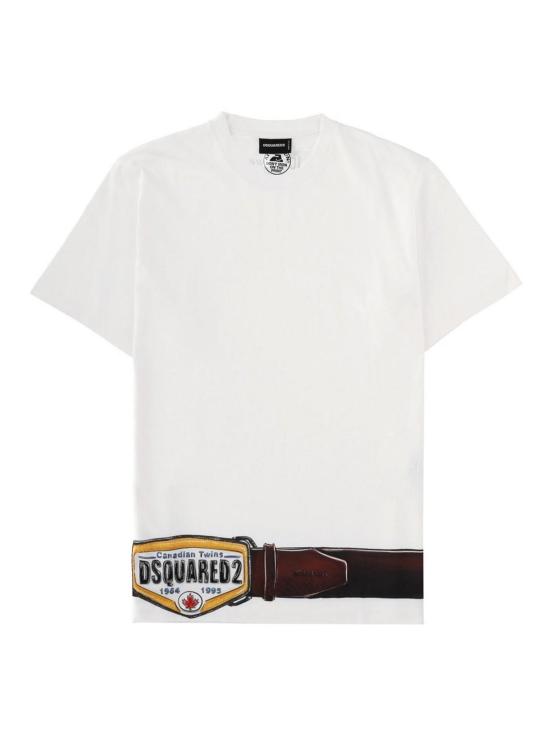 26SS 디스퀘어드2 반팔 티셔츠 S78GD0120D20033100 WHITE