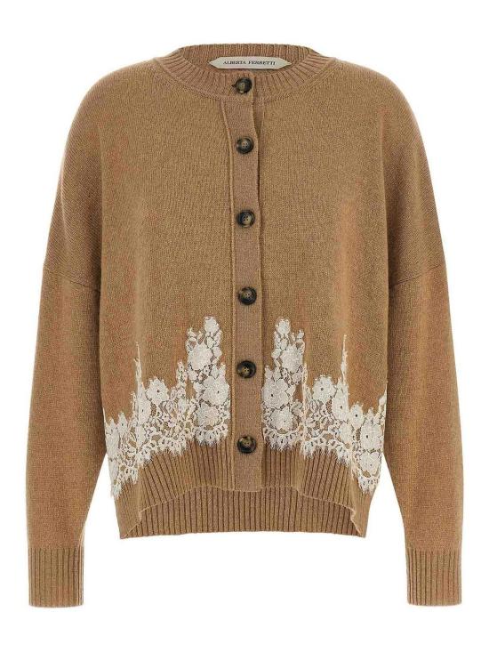 26FW 알베르타 페레티 가디건 091166010091 BROWN