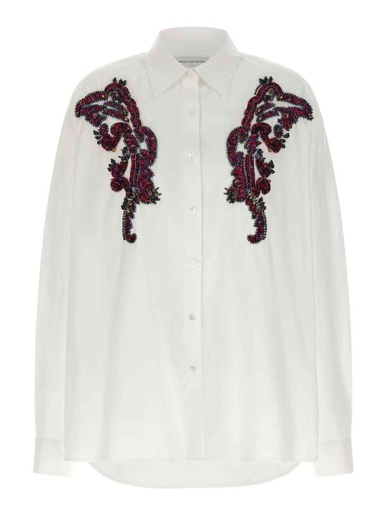 26FW 드리스 반 노튼 셔츠 262131E18 WHITE