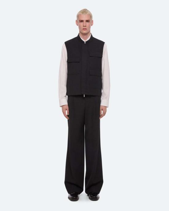  헬무트랭 패딩 조끼 헬무트 랭 유틸리티 조끼 - HELMUT LANG