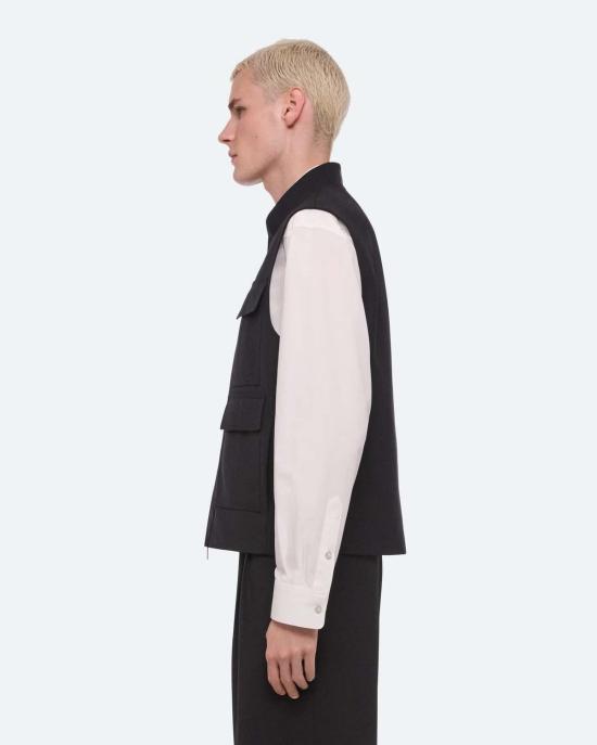  헬무트랭 패딩 조끼 헬무트 랭 유틸리티 조끼 - HELMUT LANG