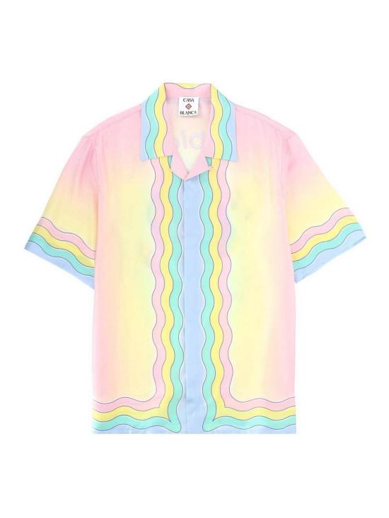 26SS 카사블랑카 셔츠 MSP26SH00303FORTHELOVEOFDANCE MULTICOLOUR