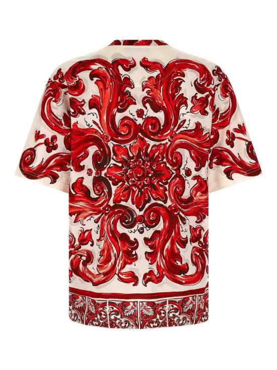 26FW 돌체앤가바나 반팔 티셔츠 G8PN9TII7KOID5DQ RED - DOLCE & GABBANA