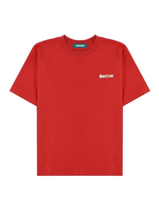 26SS 바로우 반팔 티셔츠 S6BWUATH085040 RED