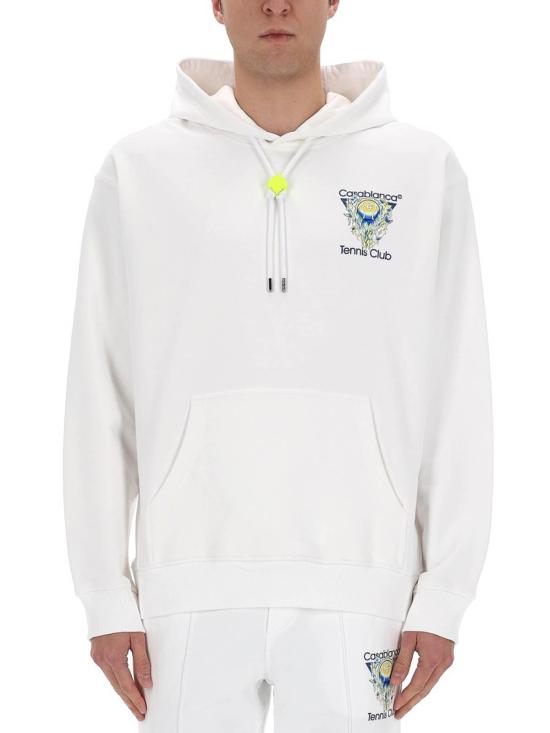 26SS 카사블랑카 탑 MSP26JTP29201TENNISCLUBICON White - CASABLANCA