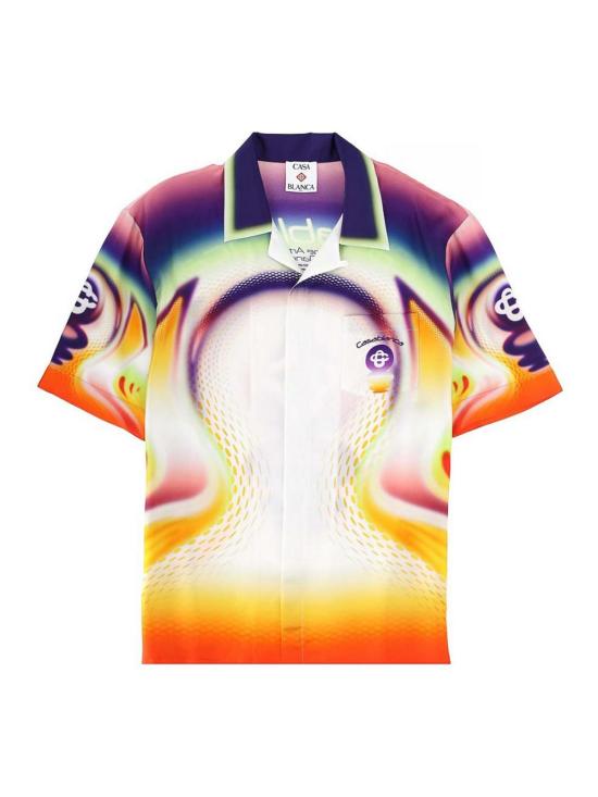 26SS 카사블랑카 셔츠 MSS26SH00301SPORCHID MULTICOLOUR