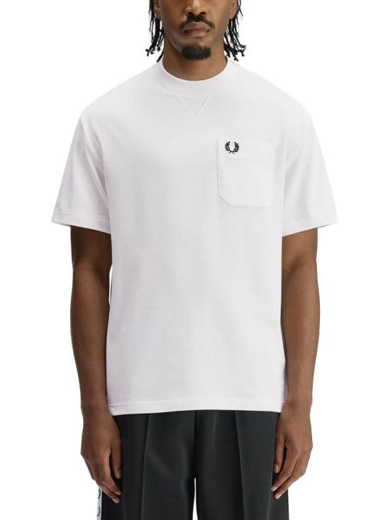 26SS 프레드페리 반팔 티셔츠 FPM240857129 WHITE - FRED PERRY
