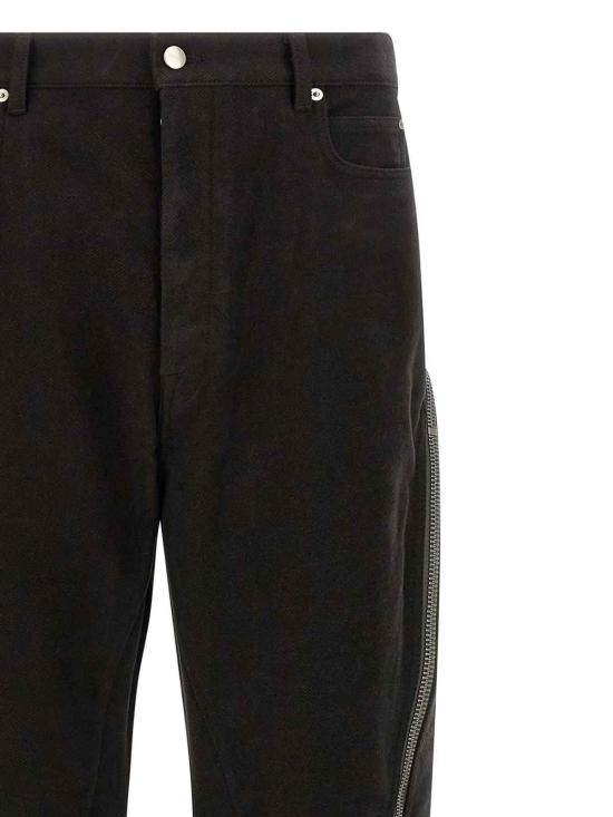  릭 오웬스 스트레이트 팬츠 RU02F4343TB09 BLACK - RICK OWENS