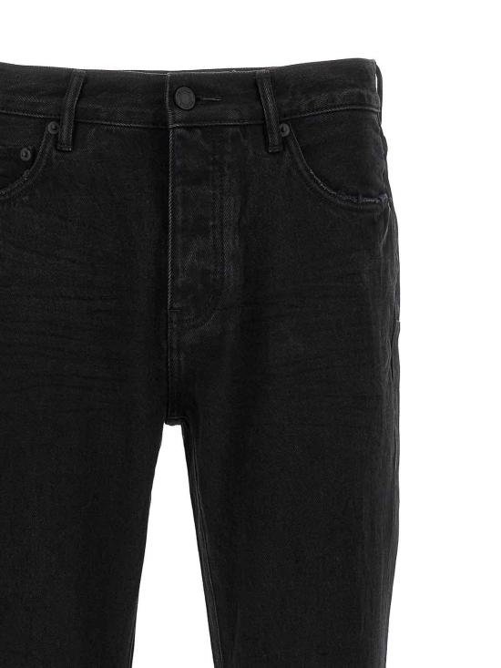  퍼플 브랜드 스트레이트 팬츠 P026LDBR525BLACK - PURPLE BRAND