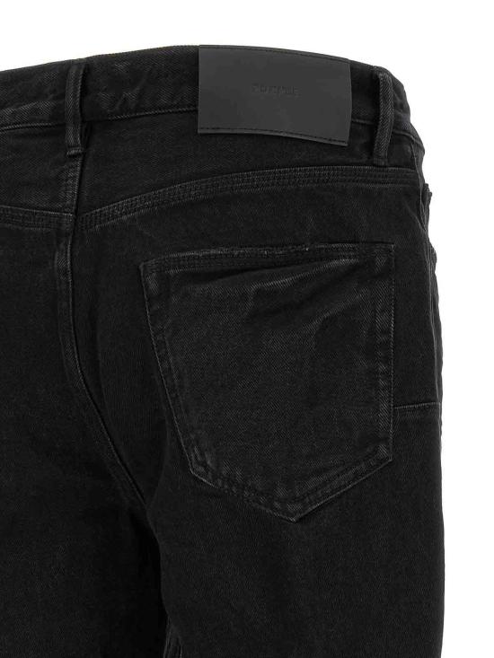  퍼플 브랜드 스트레이트 팬츠 P026LDBR525BLACK - PURPLE BRAND