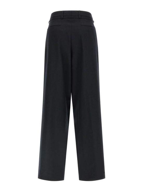 26FW 드리스 반 노튼 스트레이트 팬츠 262E20 Black - DRIES VAN NOTEN
