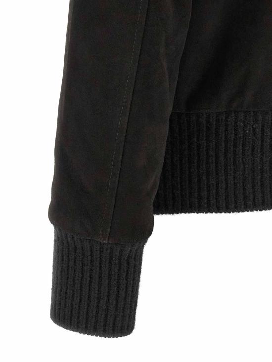 26FW 조르지오 브라토 봄버 자켓 GU27F20010 BLACK - GIORGIO BRATO