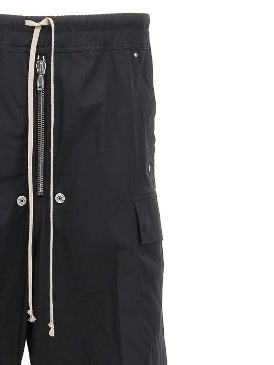 26FW 릭 오웬스 스트레이트 팬츠 RU02F4339TE09 Black - RICK OWENS